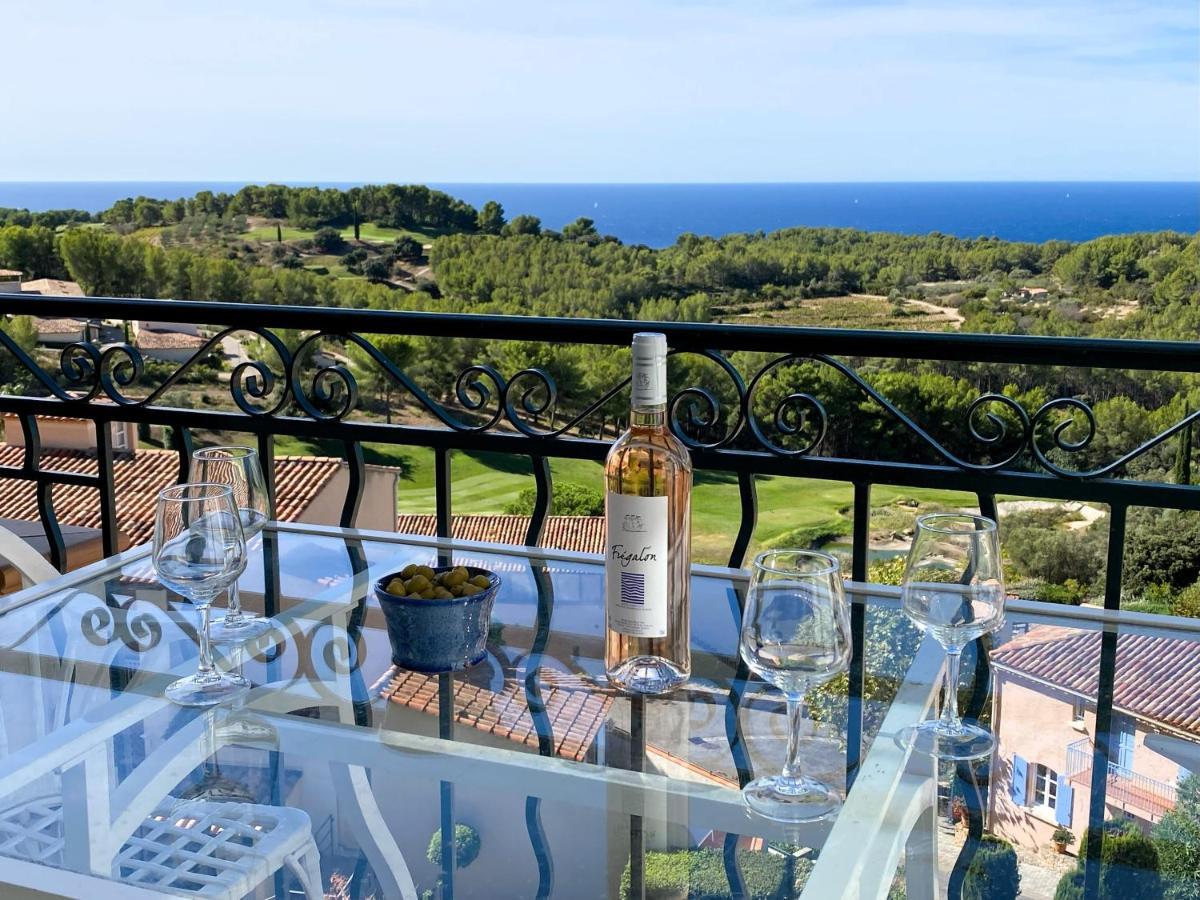 T3 Vue Mer Exceptionnelle Au Domaine Fregate Bandol 생시르쉬르메르 외부 사진
